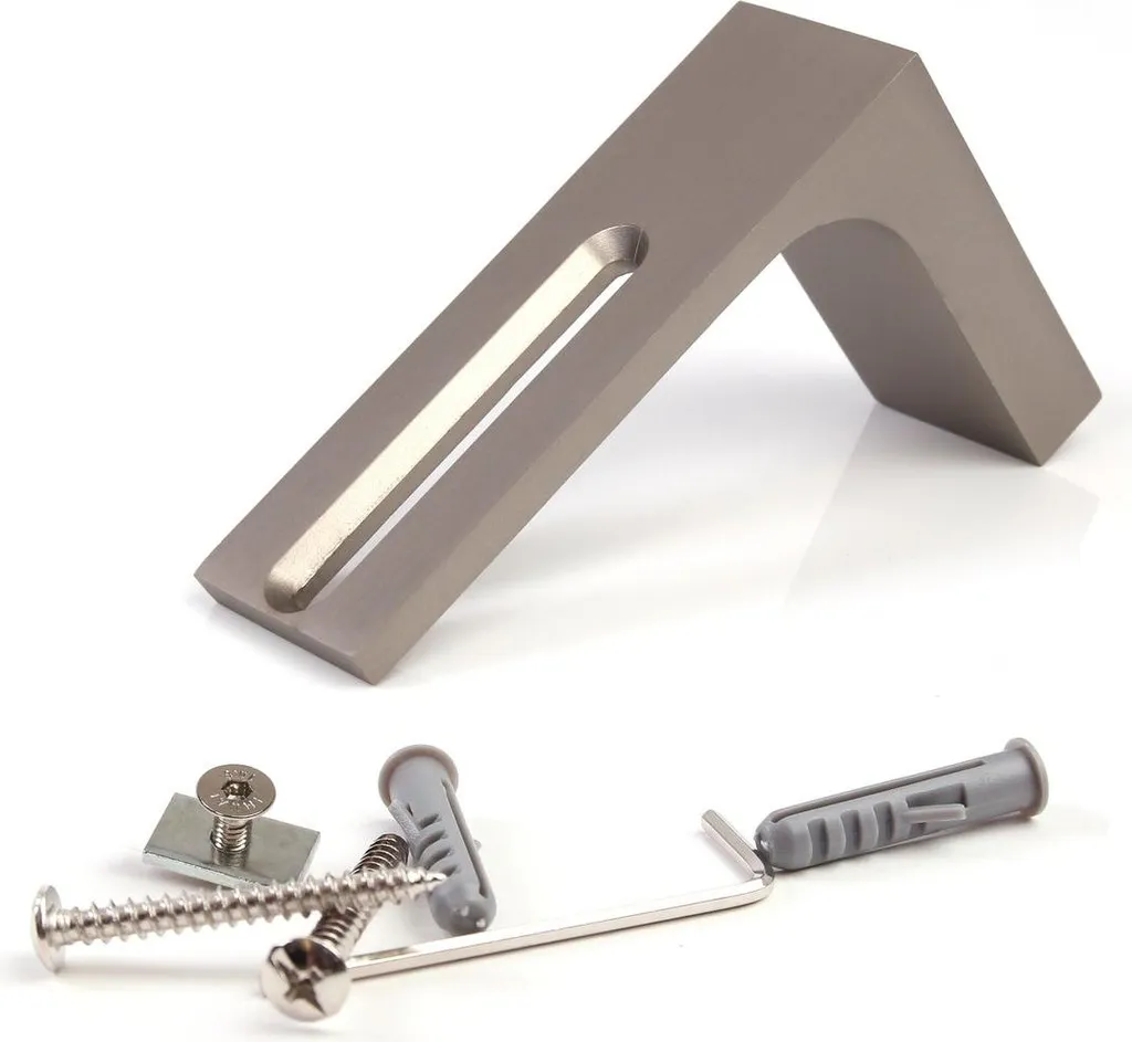 Asta Per Tende A Due Vie In Acciaio INOX – 16 Mm, Cromato Opaco, Lunghezza Regolabile 120-600 Cm, Con Terminali E Supporti - 2
