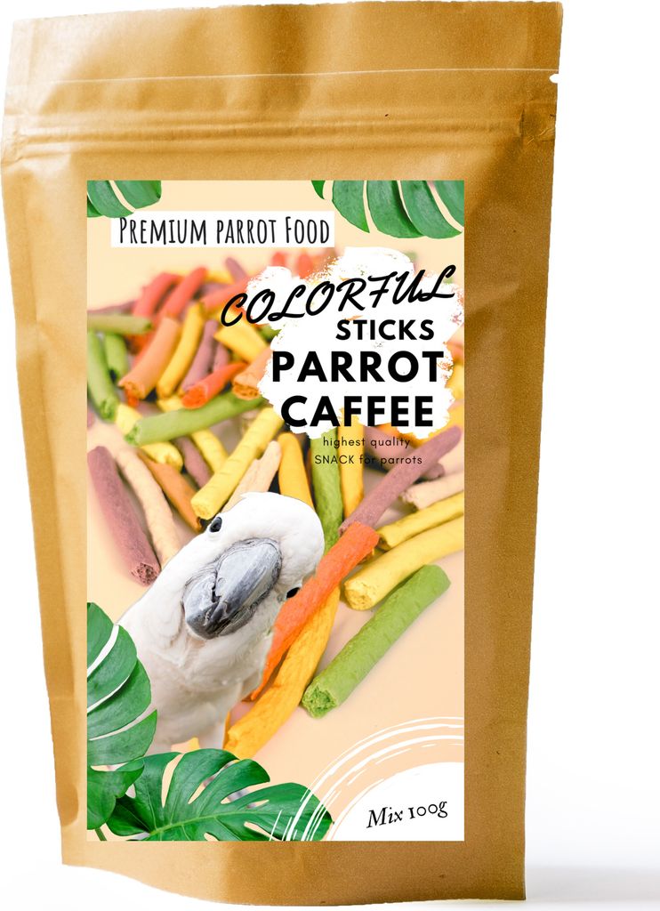 Parrot Caffee - Bâtonnets colorés - Bâtonnets de fruits Image du produit 