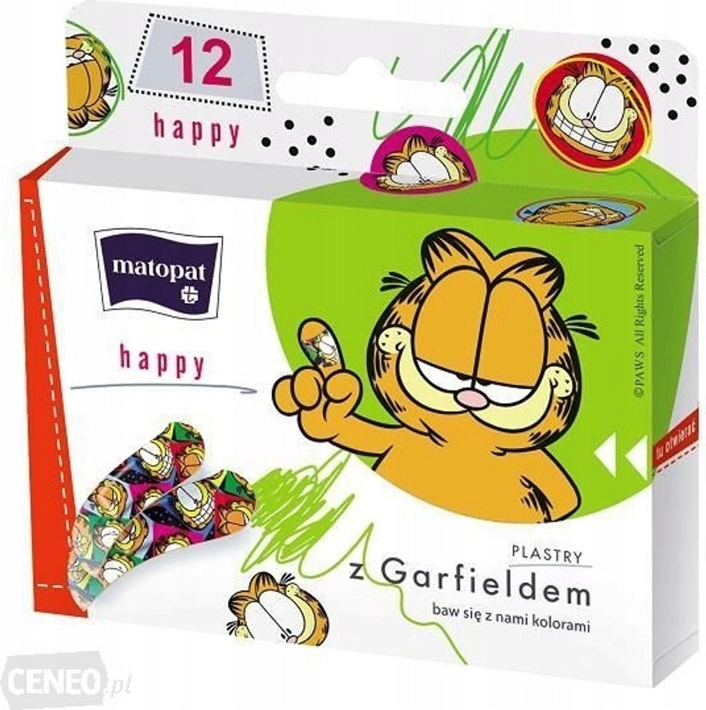 Matopat Fröhlich Pflaster mit Verband 12 Stück - Wundversorgung für die ganze Familie