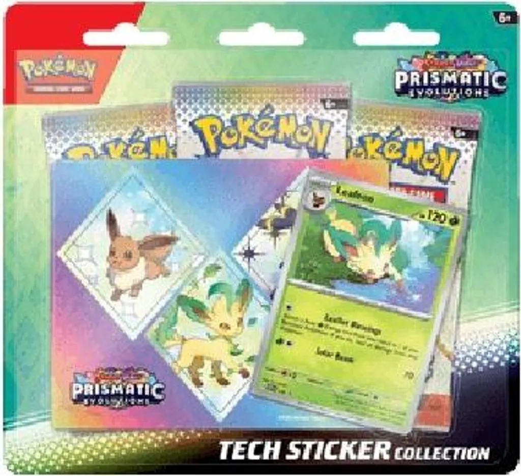 Customisation sans traces : Sticker Pokémon Leafeon et Boosters JCC