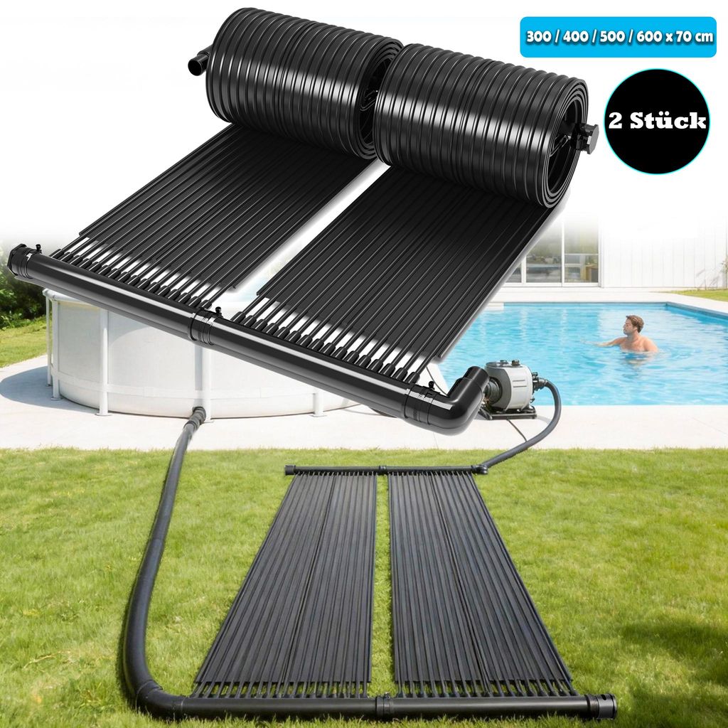 UISEBRT Solar Poolheizmatte 400x140cm (2x 400x70cm), 2er Produktbild 