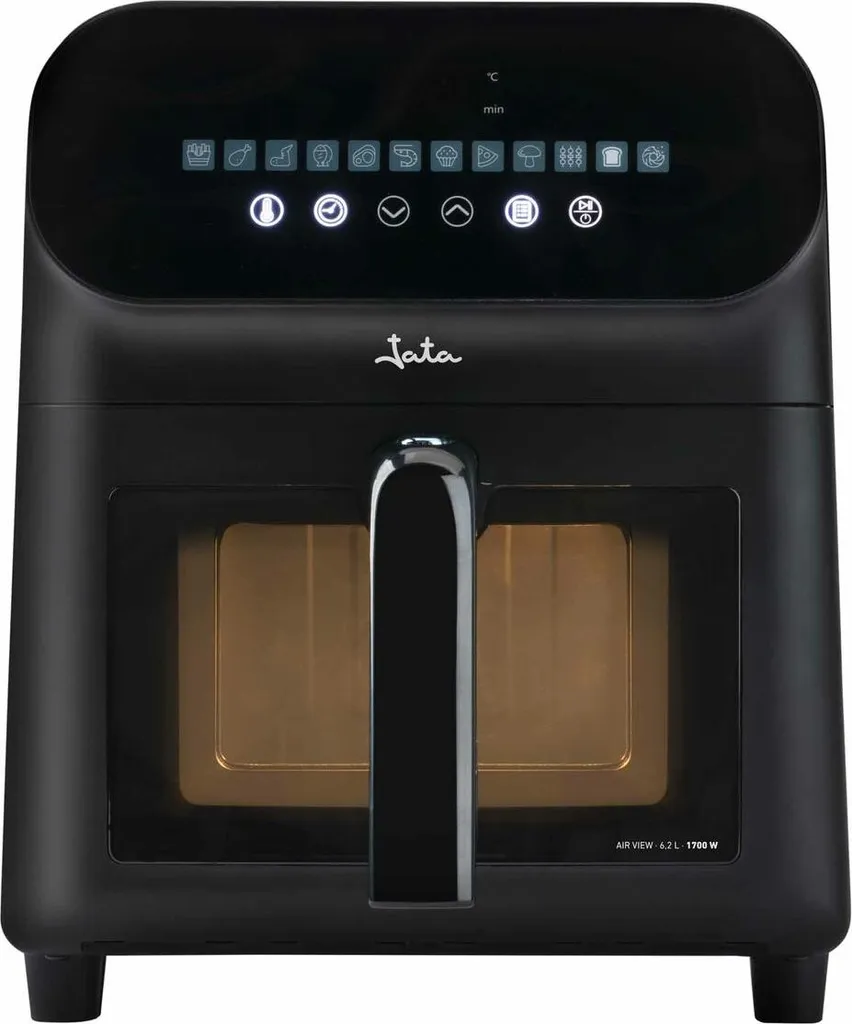 Friteuse à air JATA JEFR1230 avec écran tactile et panier antiadhésif