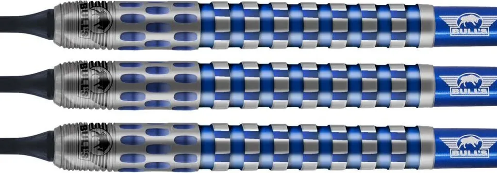 Plus de précision : fléchettes Bull's Blue Pegasus 22g tungstène 95%