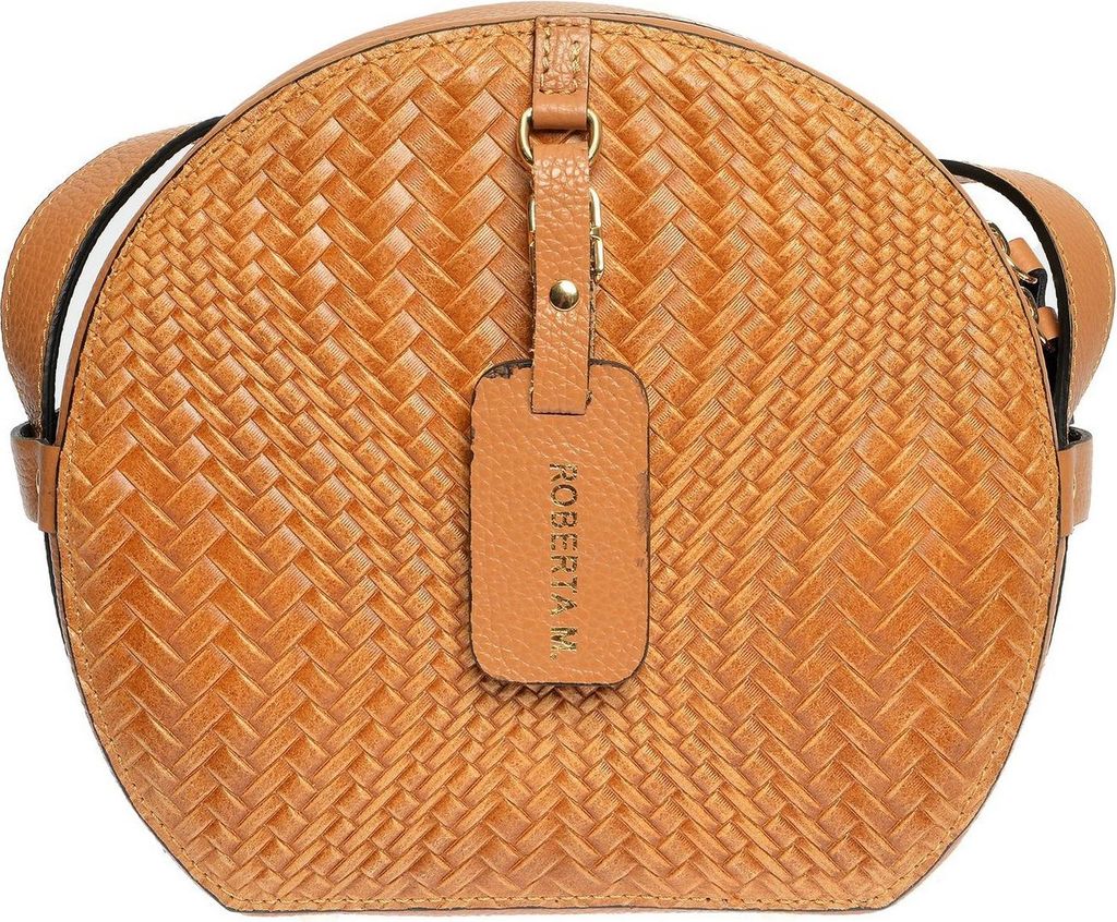 Roberta M_Shoulder bag_AW25 RM 8111_COGNAC