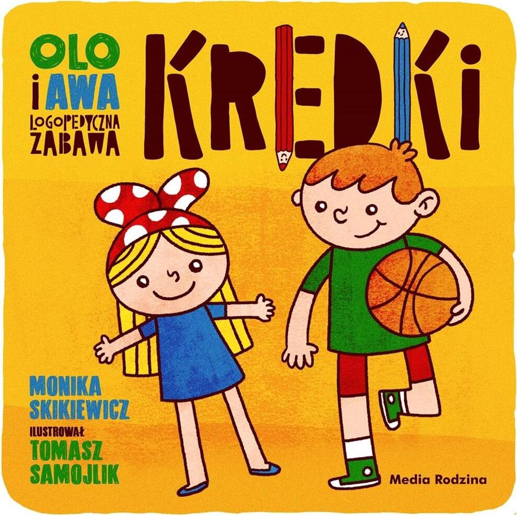 Olo I Awa. Logopedyczna Zabawa. Kredki
