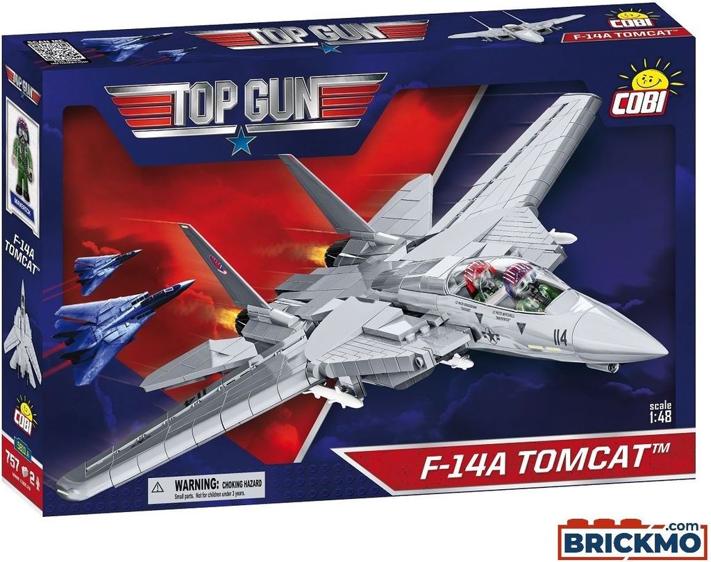 COBI 5811A TOP GUN F-14 Tomcat, 1:48, 754 k, 2 f Obrázek produktu 8