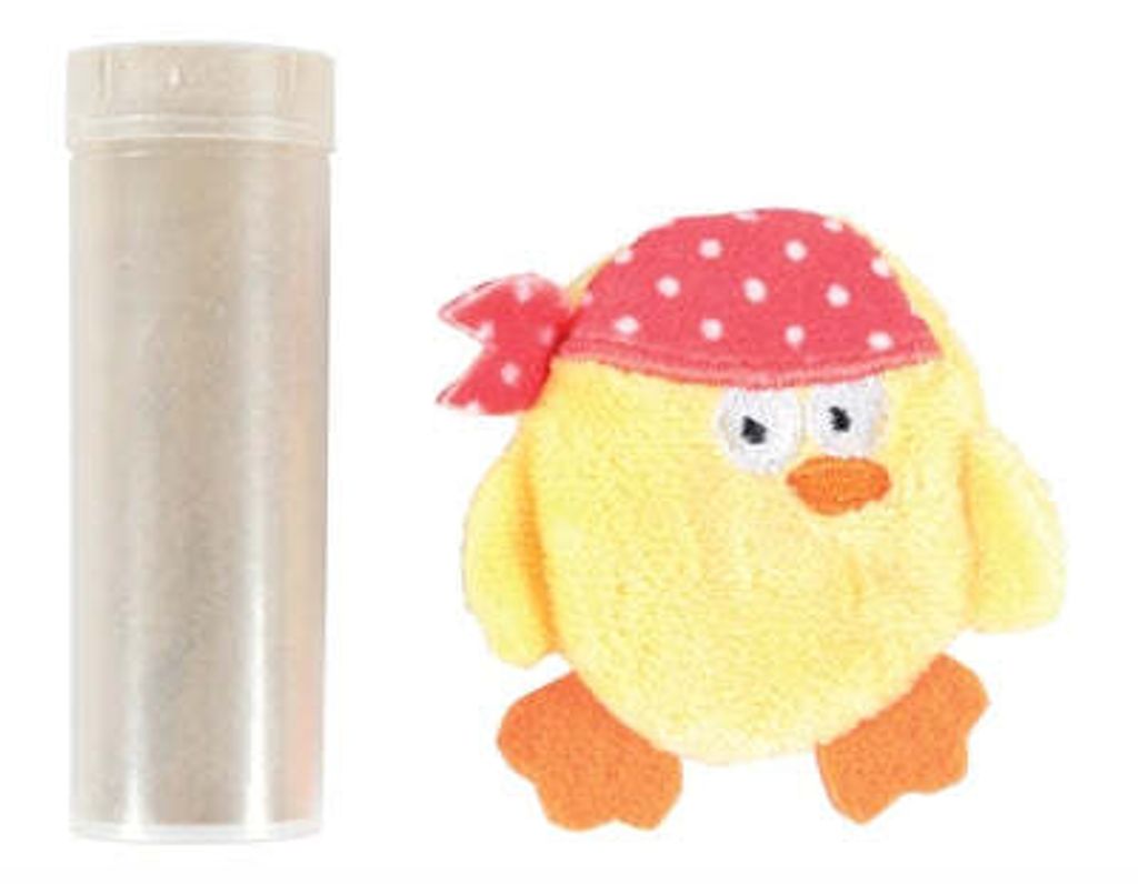 Zolux Piraten Ente mit Katzenminze Gelb