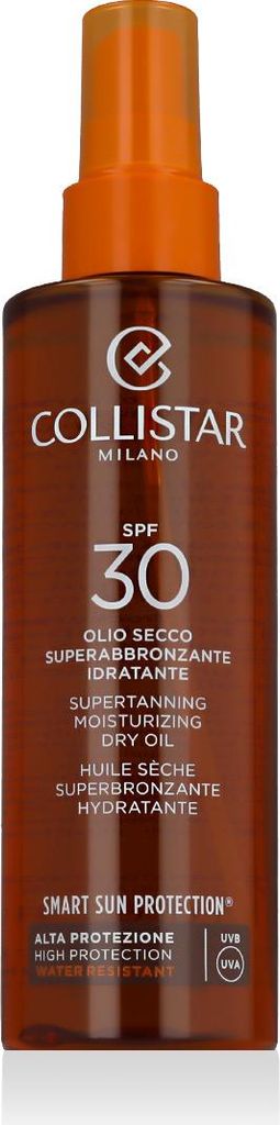Collistar Smart Sun Protection Supertanning Moisturizing Dry Oil SPF 30 200 ml
