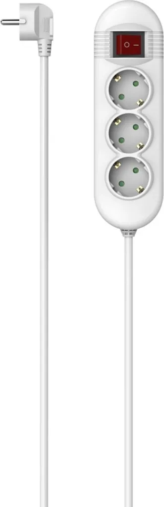 Multipresa Smart Hama 00223021 WiFi 3 Posti 1.4m Compatibile Alexa