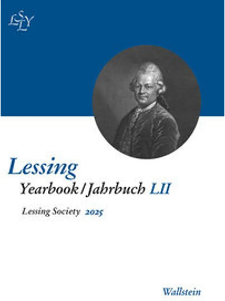 Lessing Yearbook LII 2025 : Études Critiques et Analyses sur Lessing
