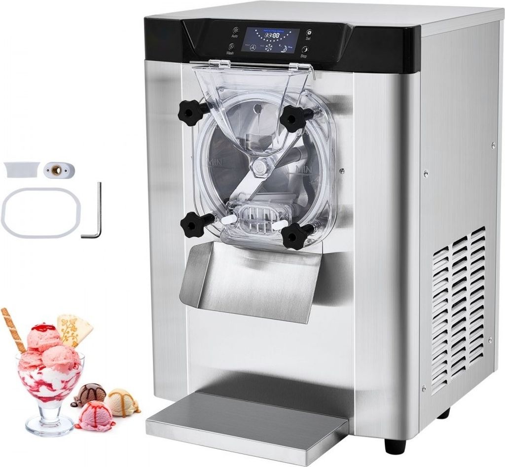 Kommerzielle Eismaschine für harte Portionen -12 l/h Ausbeute- Einzelgeschmack.