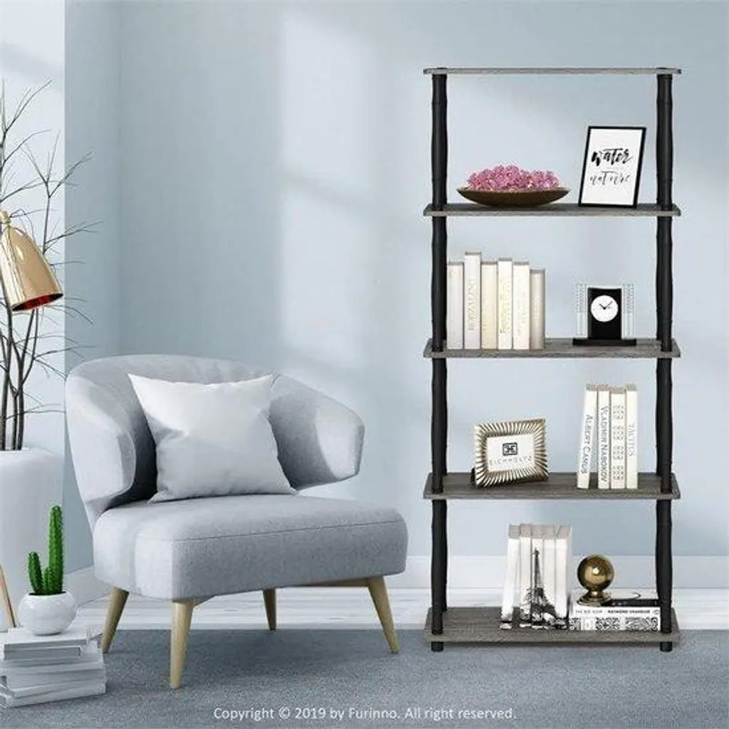 Meuble bibliothèque pour bureau et chambre - Organiseur de livres étroit