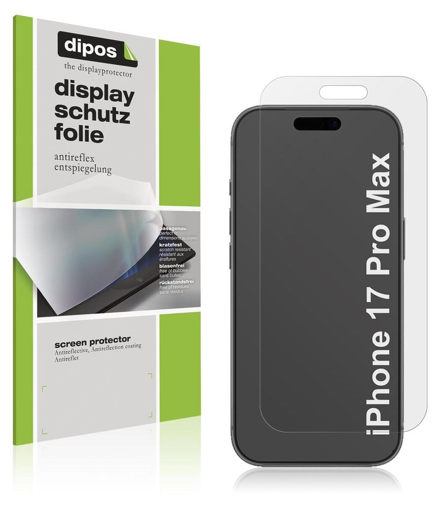 4x Pellicola Protettiva per Apple iPhone 17 Pro Max Immagine del prodotto 