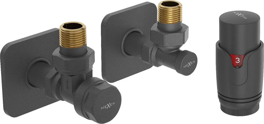 Mexen G00 Antracite W901-900-909-66 - Set Riscaldamento Elite