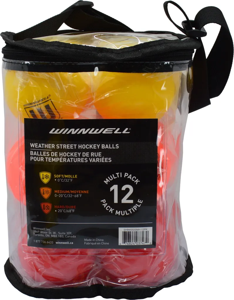 Winnwell Lot de 12 Ballons Météo Résistants pour Exercices de Maniement