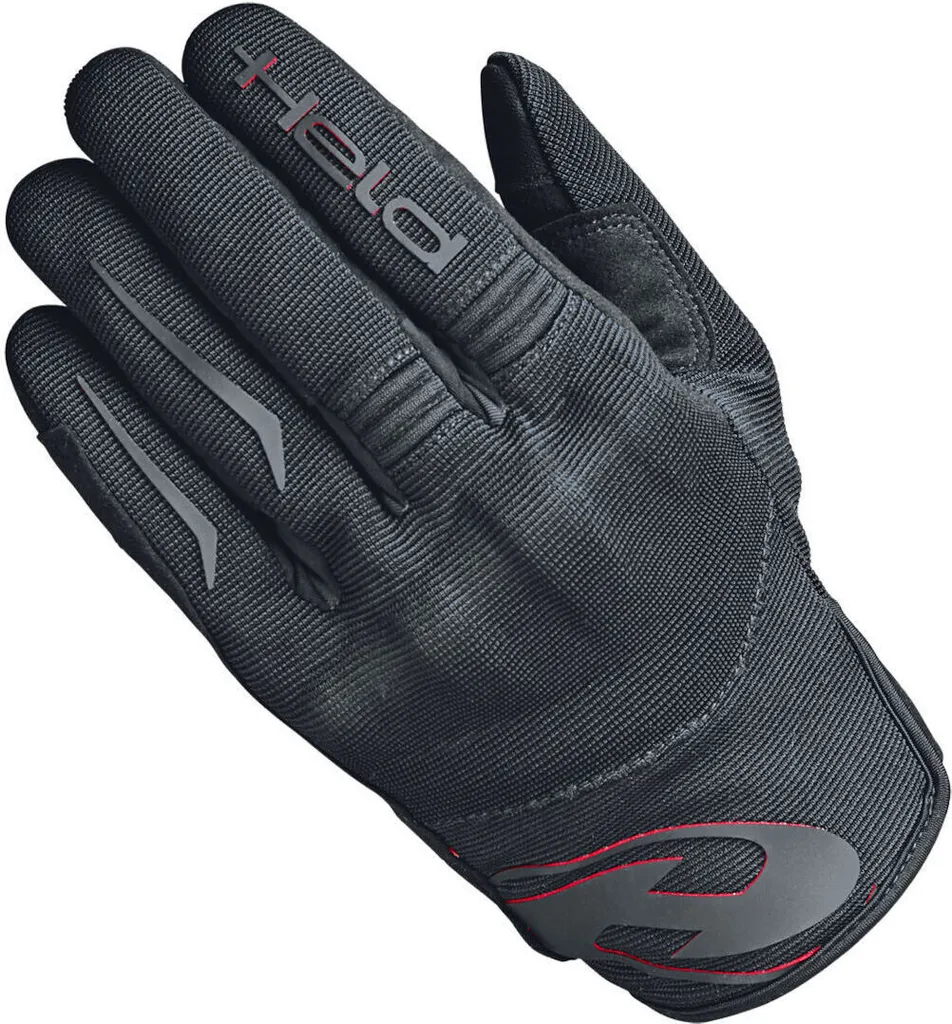 Gants Held Taskala Mesh noirs : gants de moto en textile mesh et cuir