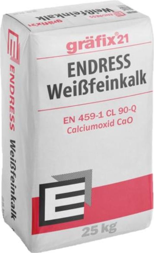 Gräfix 21 Weißfeinkalk 25kg CL 90-Q Produktbild 