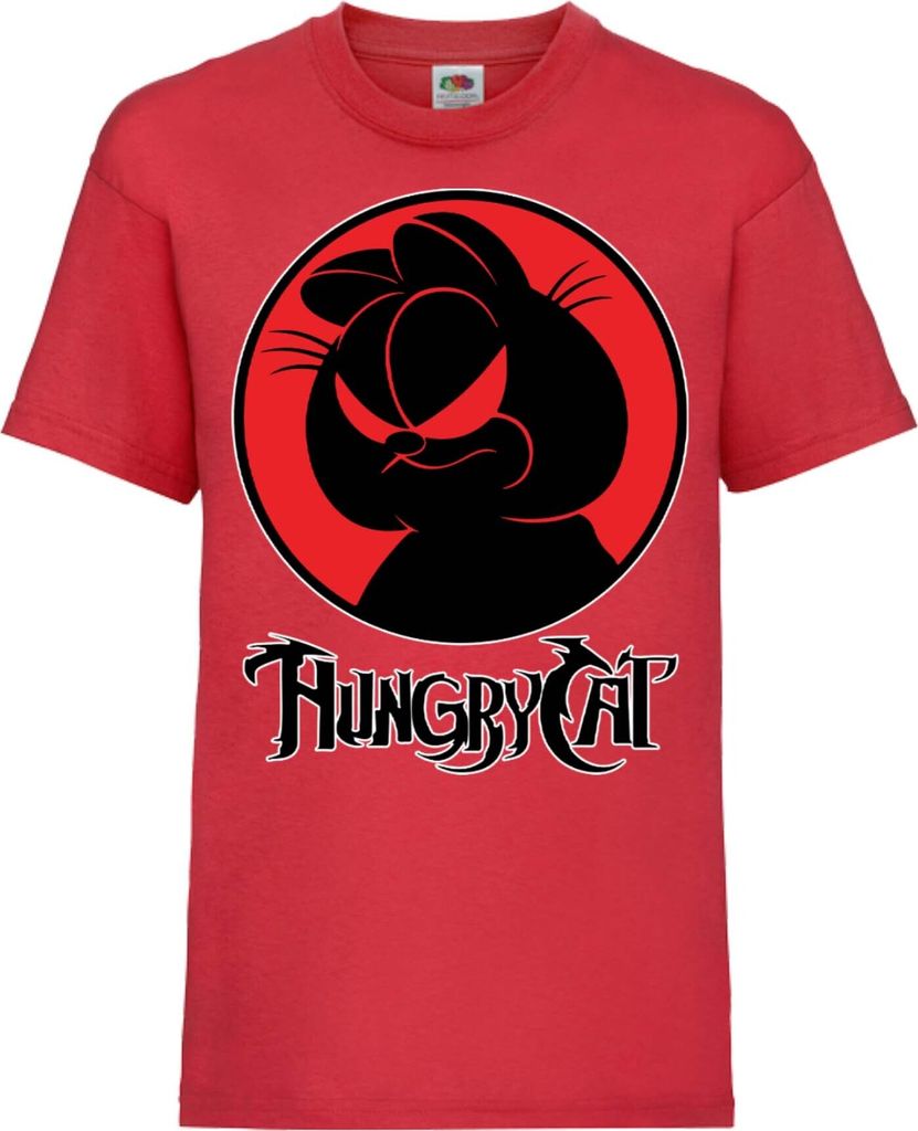 Kinder T-Shirt Thundercats Garfield Garfield, 3-4 Jahr - 104 / Rot