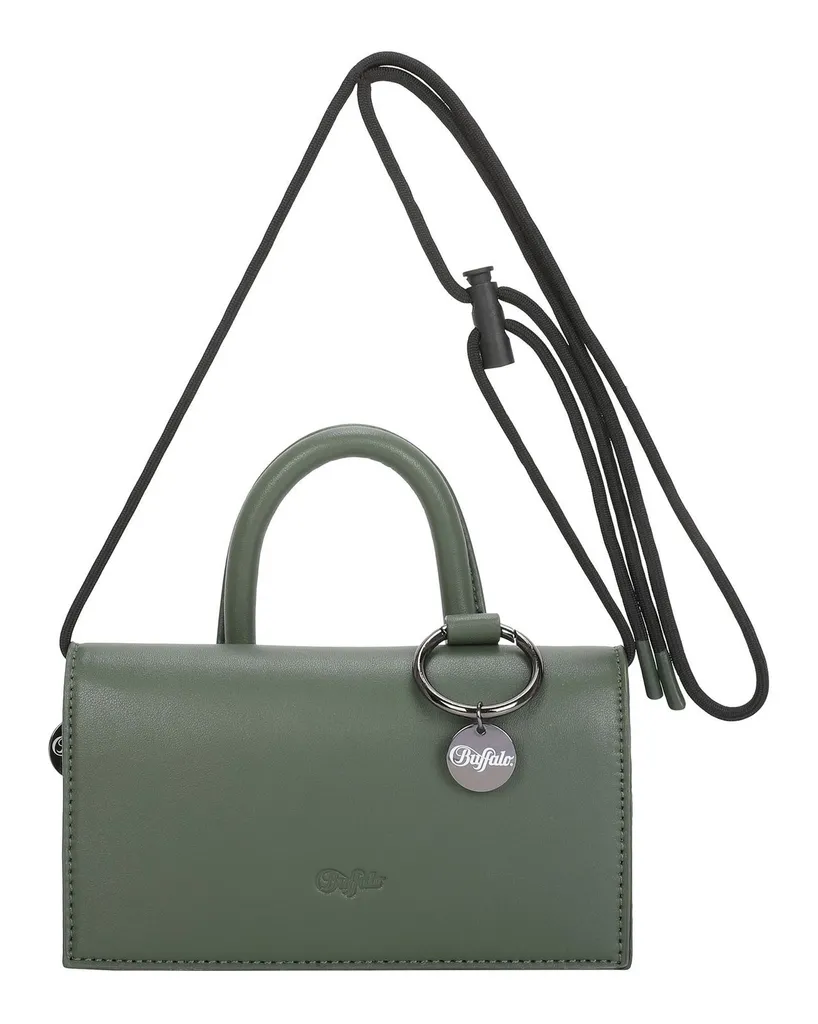 Sac Bandoulière Buffalo Muse On String Vert - Petite Pochette Chic