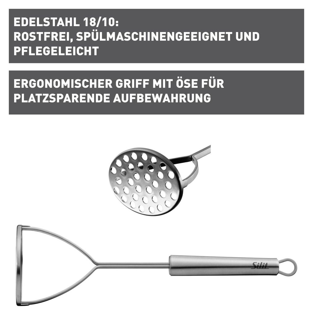 Silit Classic Line, Traditioneller Kartoffelstampfer, Produktbild 