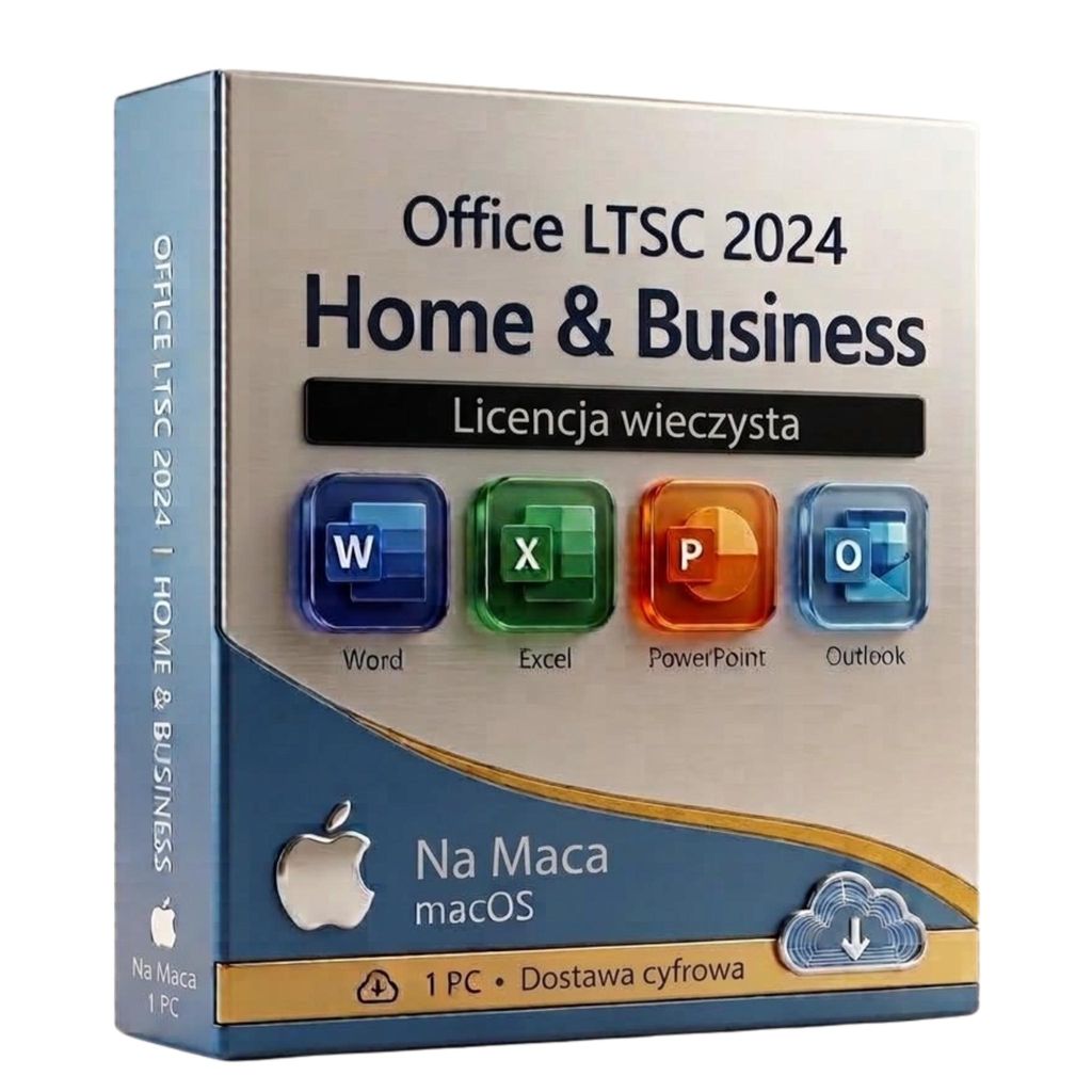 Microsoft Office LTSC 2024 Home & Business na Mac - Zdjęcie produktu 
