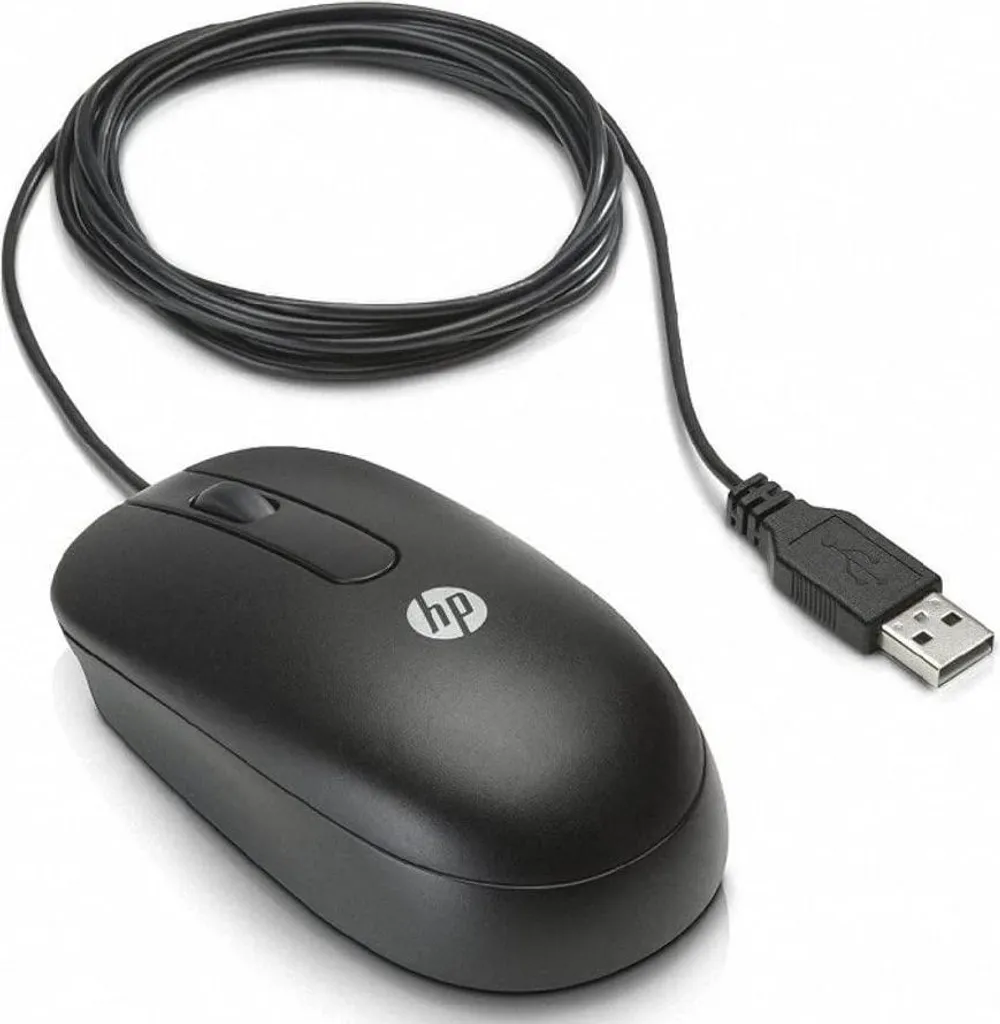 Souris HP USB Optical Mouse pour corriger les problèmes de précision