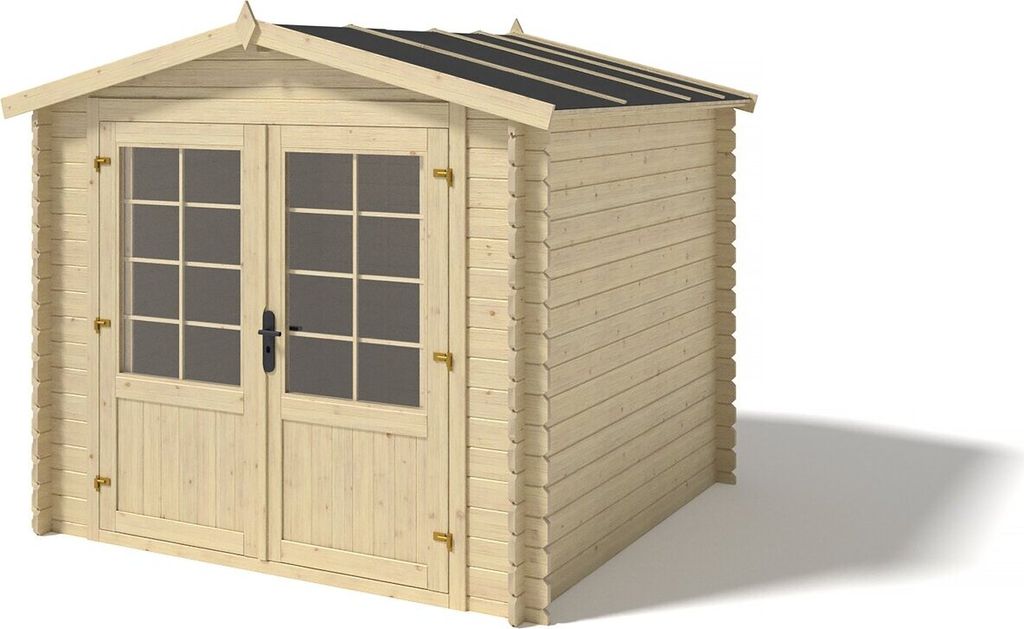 Gartenhaus, Gerätehaus 6.25m2 - 2.5x2.5m - 28mm Produktbild 