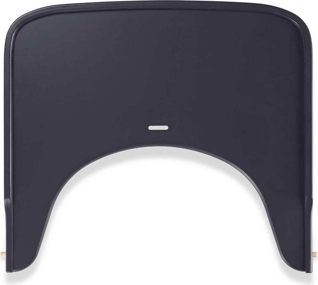 Hauck Alpha Wooden Tray -sytttuolin tarjotin, Dark Grey Obrázek produktu 