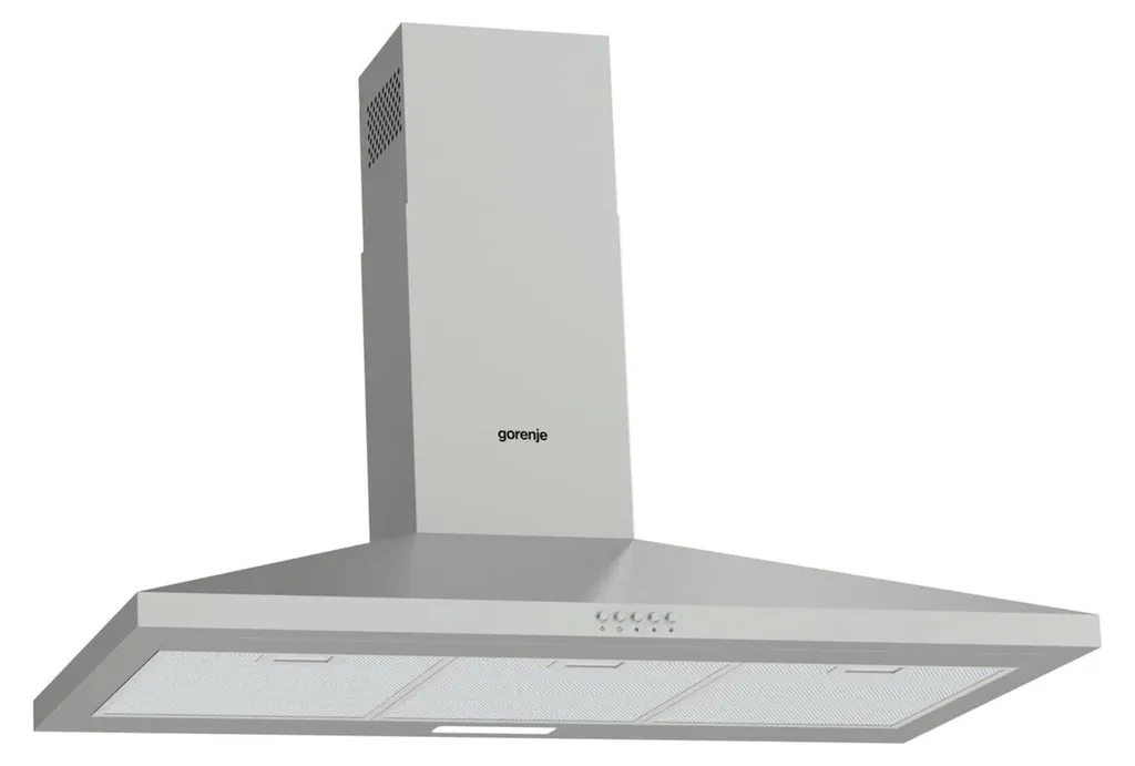 Hotte de cuisine murale Gorenje WHC929E4X-DE pyramidale inox
