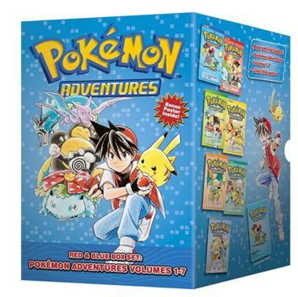 Pokémon Adventures Red & Blue Box Set (Set Includes Vols. Immagine del prodotto 