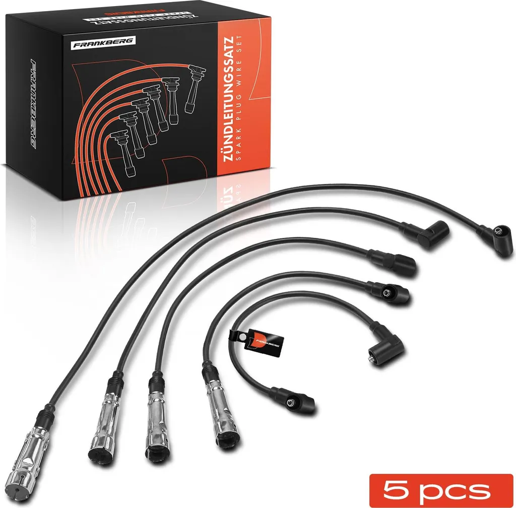 Frankberg 5x set di cavi di accensione per VW Polo Seat Arosa 6H1 Cordoba 6K1 Ibiza II