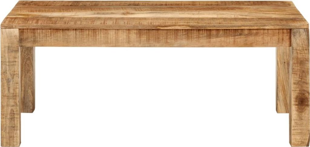 vidaXL Couchtisch 100x55x40 cm Massivholz Mango