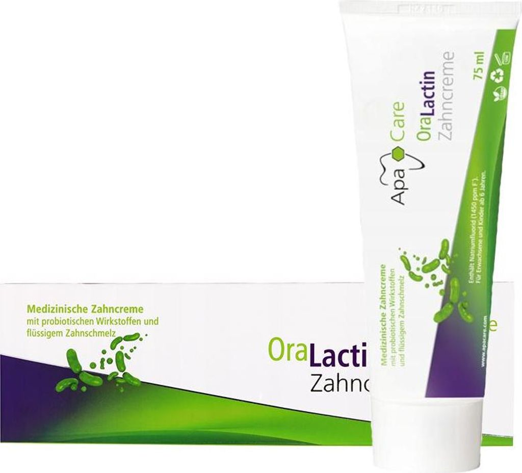 ApaCare OraLactin Zahnpasta - Regenerierung & Schutz Produktbild 