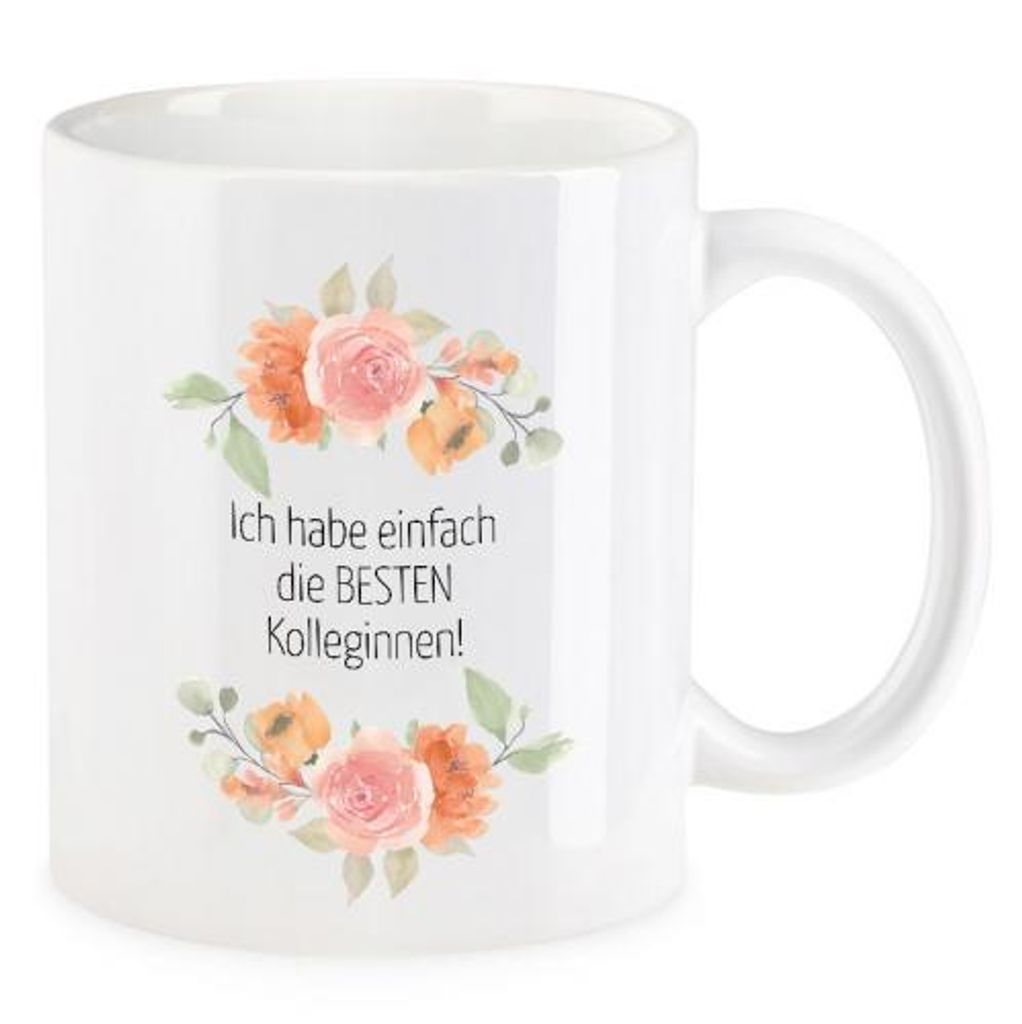 VIPLASER KaffeeTasse Blütendekor mit Kaufland.de