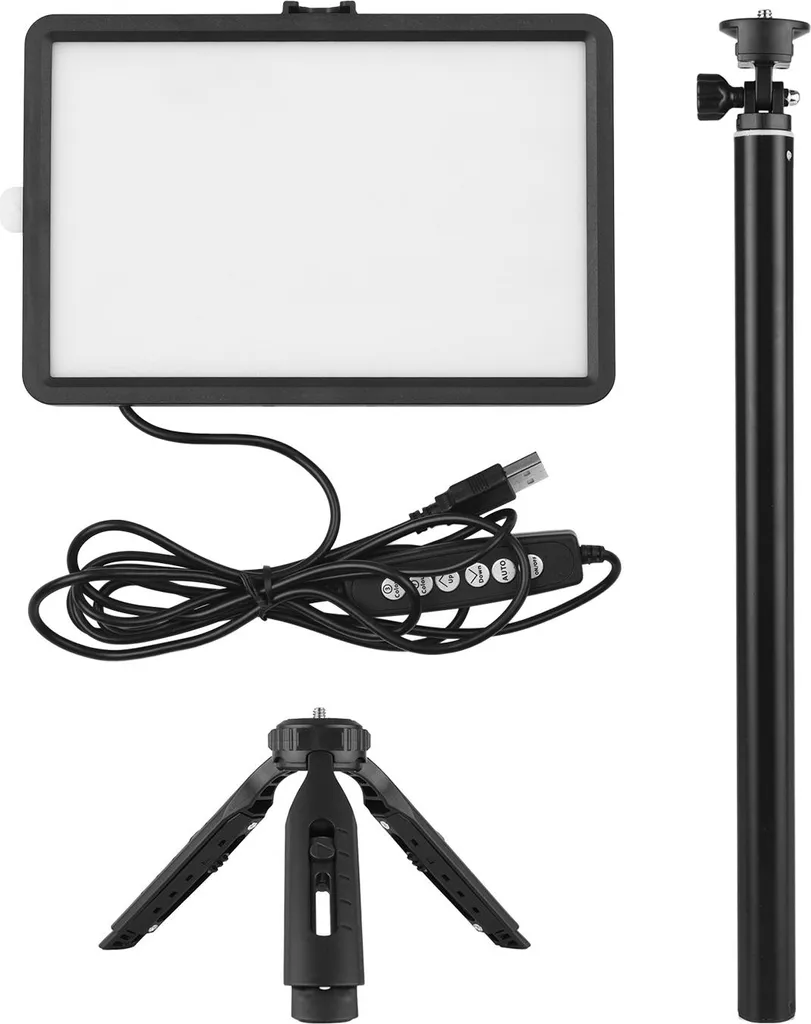 Solution Éclairage Vidéo contre Mauvaise Luminosité Kit LED Complet - 6