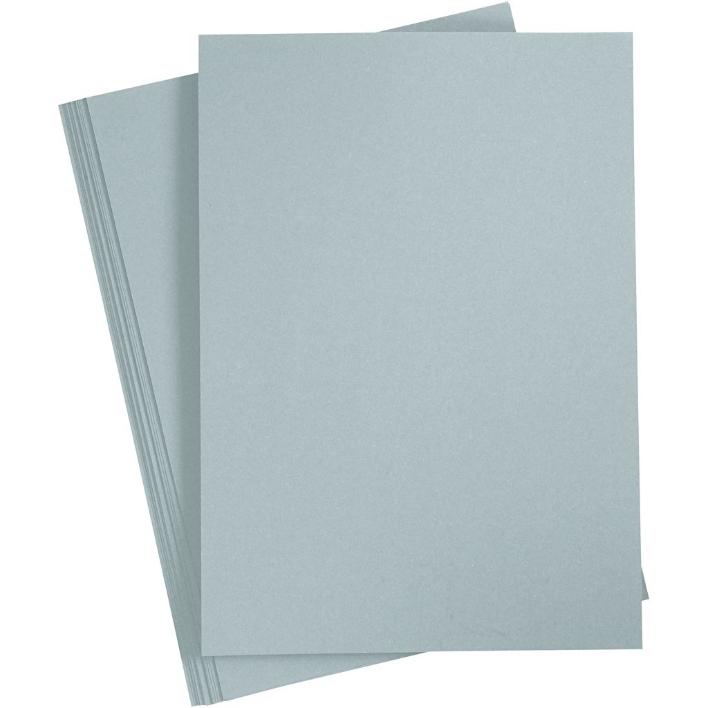 Creativ Company Cardboard Gray A4 220g, 10st.