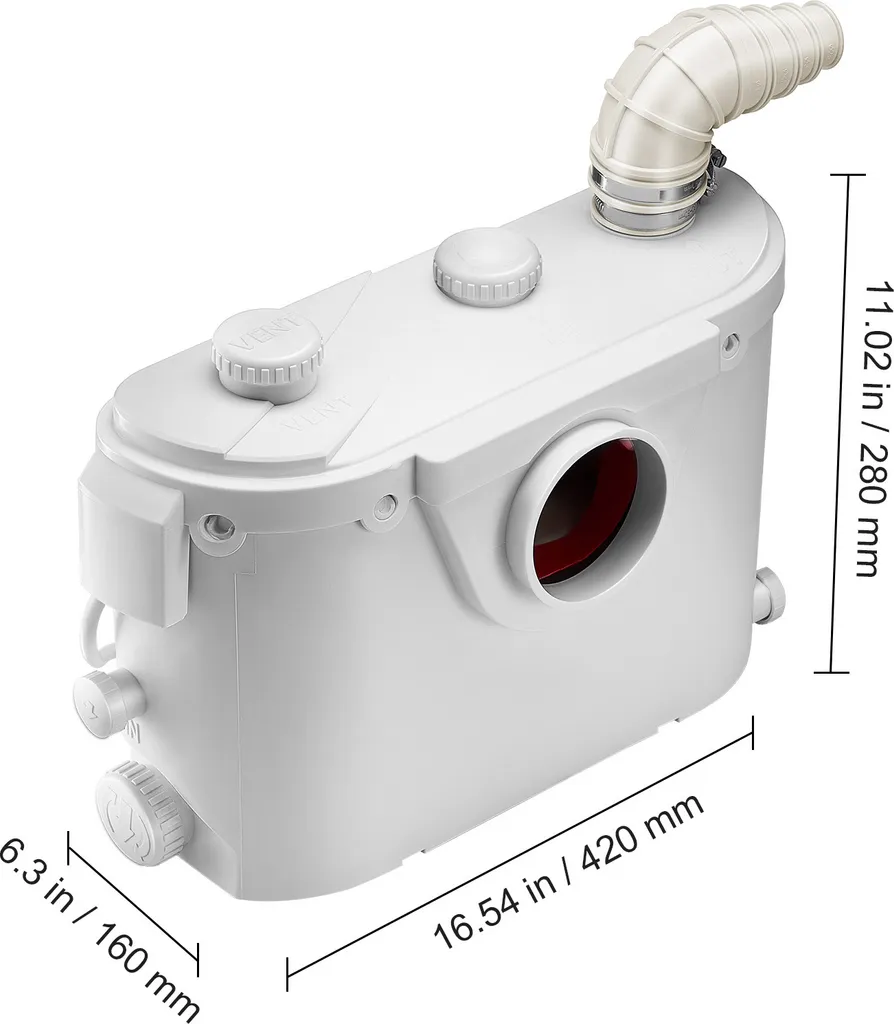 Stazione Sollevamento Acque Nere SucceBuy 500W 110L/min 8mt Prevalenza - 8