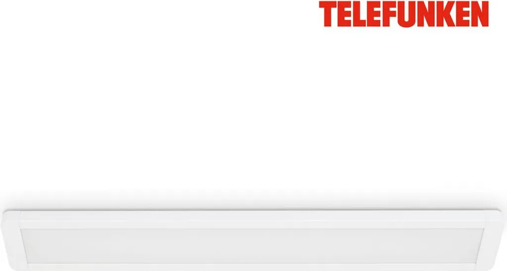 Plafoniera LED Telefunken 35W Bianca - Lampada Soffitto 91,5cm Design Slim