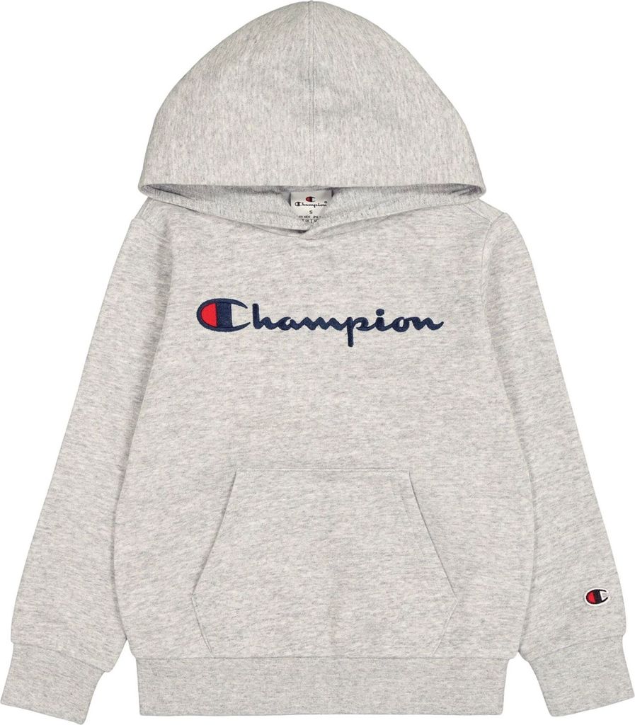 Champion Hoodie 306874-EM021 in Grey color size large