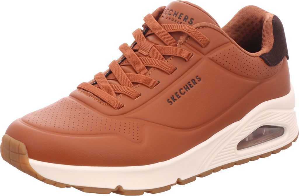 Skechers Herren-Sneaker UNO Braun-Weiß, Farbe:braun, EU Produktbild 