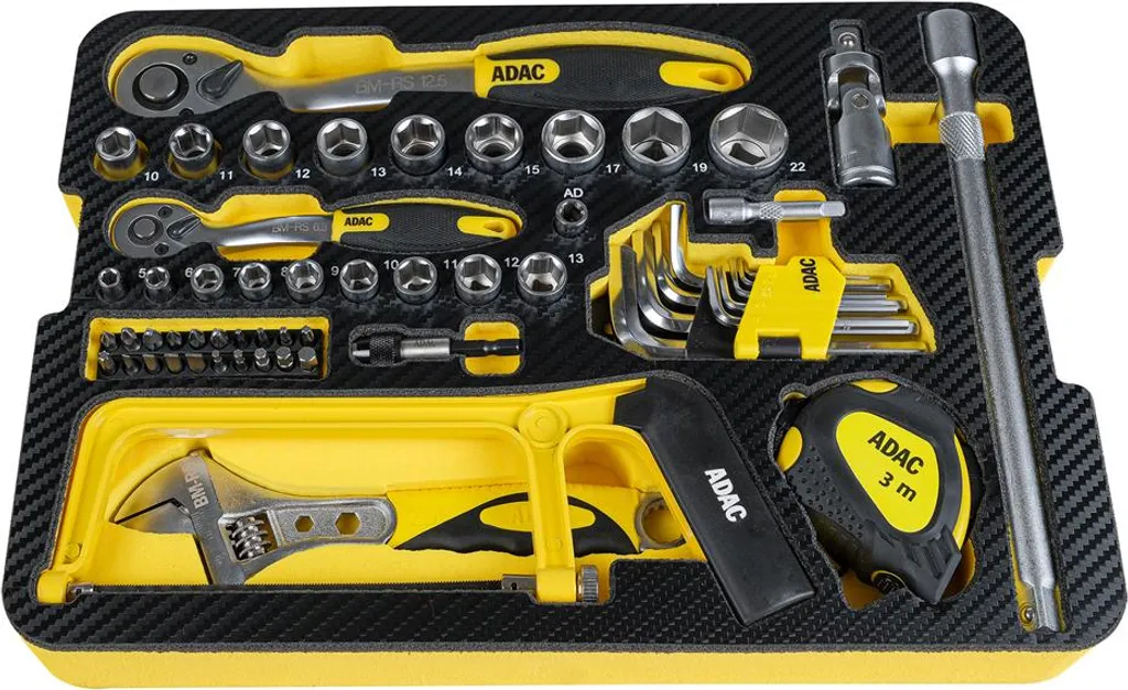 Mallette de secours routier 77 pièces Brüder Mannesmann édition ADAC
