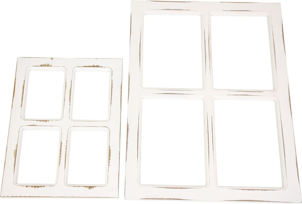 Dekofenster Shabby 2er Set Wohndekoration Deko Tischdeko Produktbild 