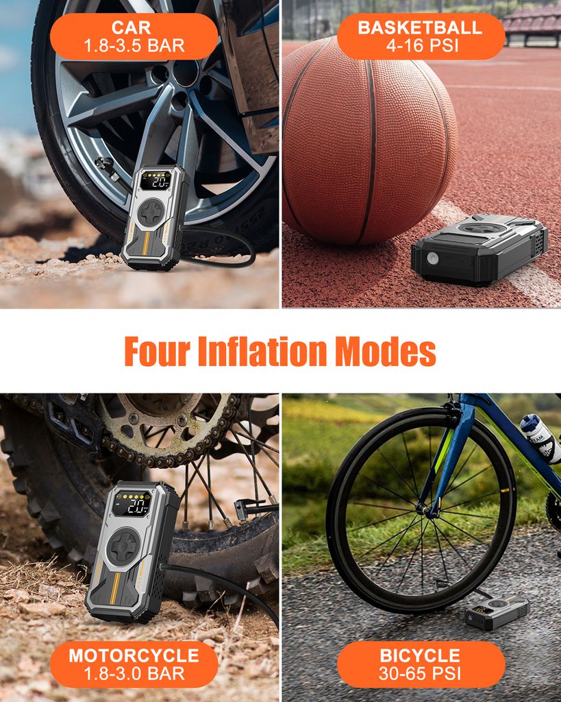 Eigotrav 5-IN-1 auto Jump startér booster jumper kabely s Obrázek produktu 6