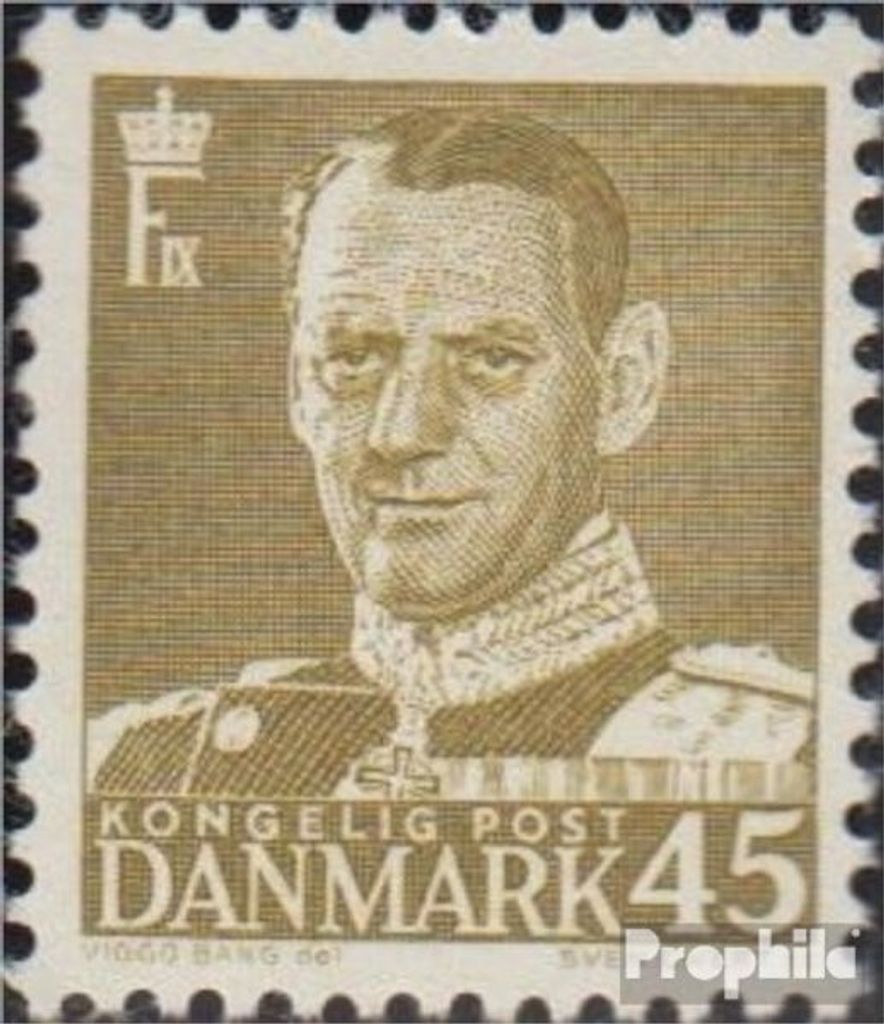 Briefmarken Dänemark 1948 Mi 312 postfrisch Freimarken: König Frederik IX.