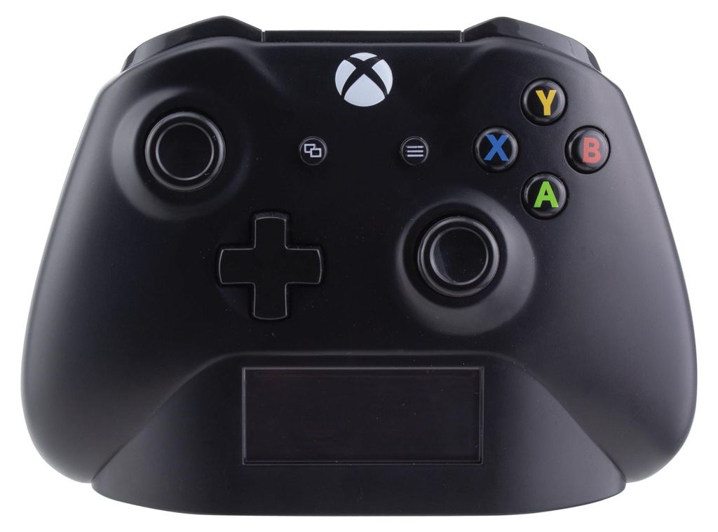 Paladone Xbox Black Controller Wecker, offiziell Produktbild 