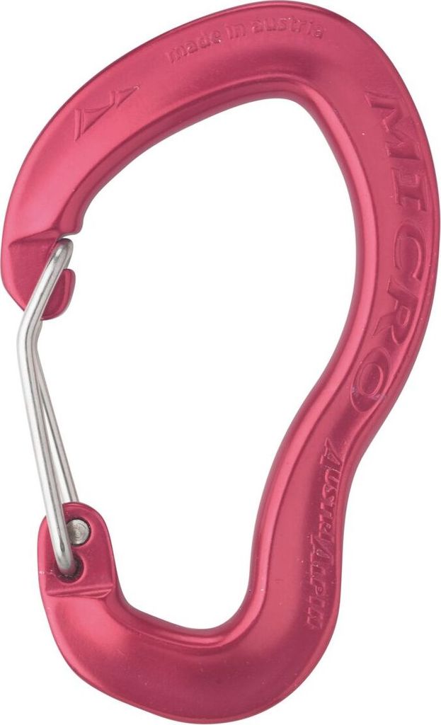 AustriAlpin - Micro Wire (Drahtbügelkarabiner),pink eloxiert