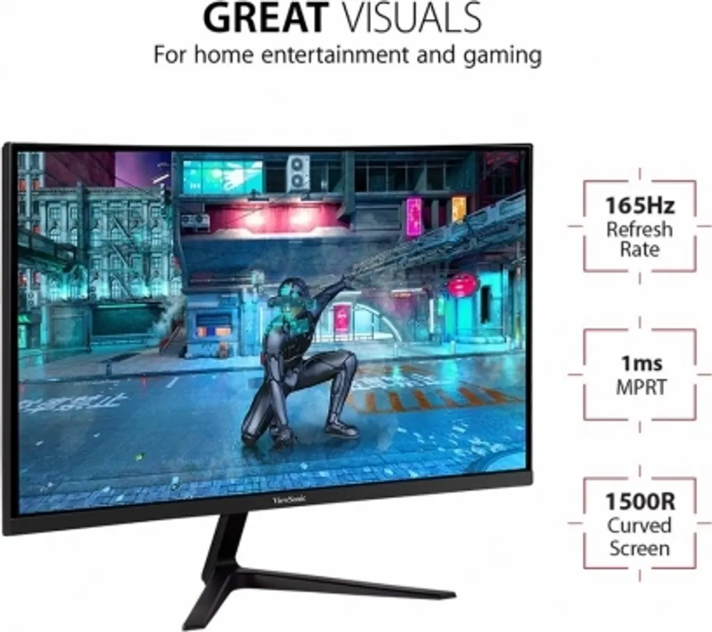 Écran PC pour Simulation et Gaming ViewSonic VX2718-2KPC-MHD 27" QHD