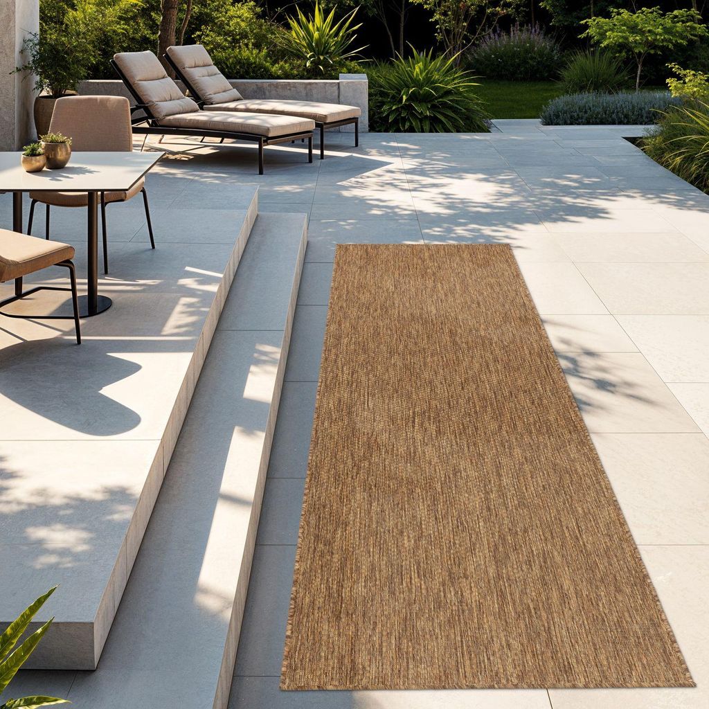 TT Home Teppich Für Outdoor Wetterfest Küchenteppich Balkon Produktbild 