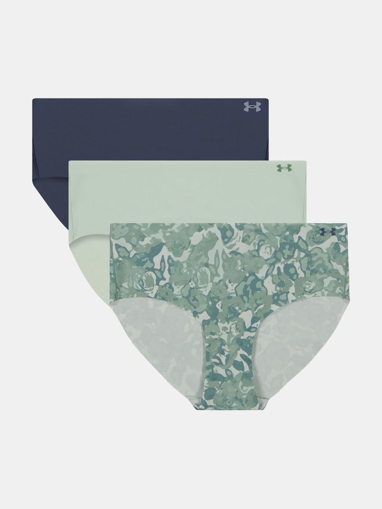 Under Armour Damen Slips Ua Pure Stretch Nov Ns Hip - 3er-Pack 1383896-348__XS