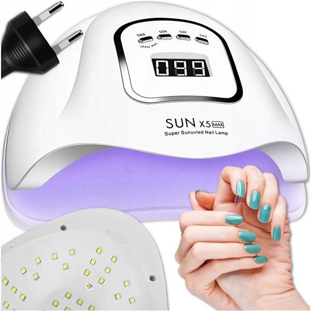 UV LED Nagellampe 80W Mit LCD Display Und Sensor – Dual LED Produktbild 